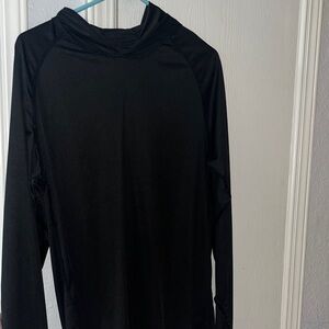 Black Long Sleeve Hoodie